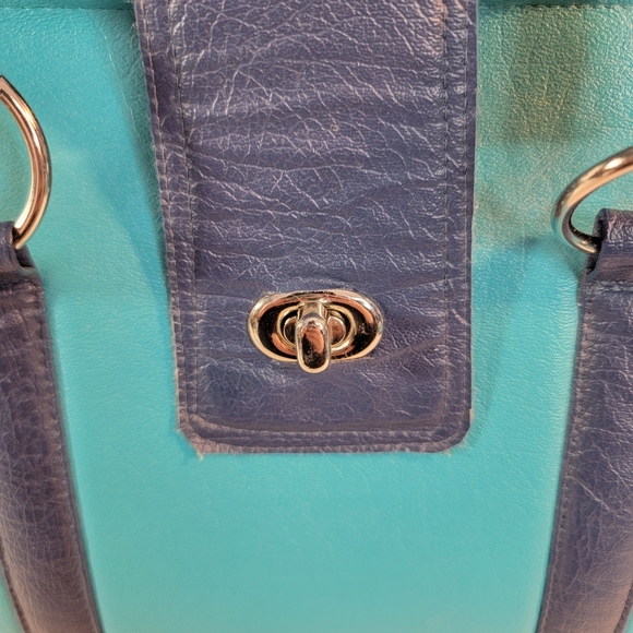 Handmade Repurposed Material Fashion Bag Purse Matching Wallet & Coin Purse - Picture 9 of 16